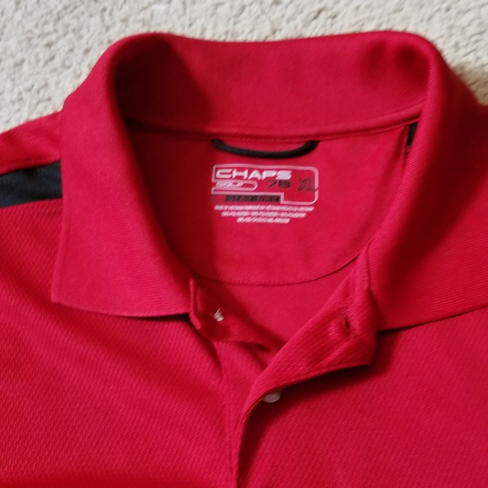 Chaps golf shirt, wicking